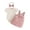 0-Pink&265, variant on Tiijoy Newborn Girls Outfits Cute Cotton Short Sleeve Romper Bow Jumper Dress Headband 3Pcs Set, Sizes 6-12M