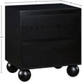 thumbnail image 3 of Meridian Furniture Kent Black Night Stand, 3 of 9