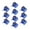 Blue, variant on Baoblaze 10 Pieces Bike Cable Clips for Road Mountain Bikes Folding Bikes Accessories Red