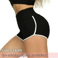 thumbnail image 2 of Womens Sexy Legging Shorts TIK TOK High Waist Workout Scrunch Booty Shorts Butt Lifting Yoga Shorts Ruched Textured Sports Beach Hot Pants, 2 of 7