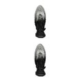 thumbnail image 1 of Billuyoard Estatua de la Virgen María católica, estatuilla de Nuestra Señora, regalo de boda religioso, negro negro 2Conjunto, 1 of 1