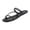 Black, variant on Fiaer Women's Strappy Gladiator Sandals Criss Cross Strap Flat Sandals Open Toe Casual Fashion Slippers Khaki 8