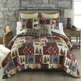 thumbnail image 5 of Your Lifestyle by Donna Sharp Woodland Patch 3PC King Quilt Set, 5 of 8