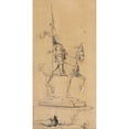 thumbnail image 3 of Emmanuel Fremiet 9x14 Black Modern Framed Museum Art Print Titled - Joan of Arc on Horseback (C. 1889-1899), 3 of 5