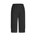 thumbnail image 7 of Oplxuo Capri Leggings for Women High Waisted Yoga Capris Tummy Control Workout Gym Pants Dressy Casual Work Capris, 7 of 7