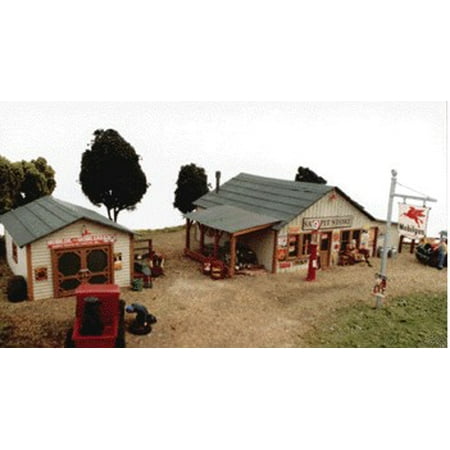 

JL Innovative Design 321 HO Saw Pit Store Wooden Kit