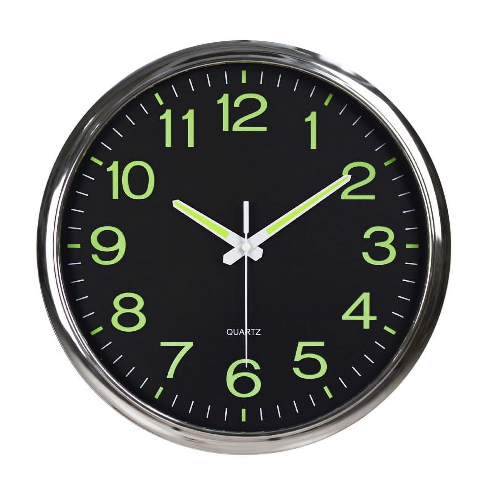 【希少】180L25GSPVincentBachStradivarius Seiko 10.25-in Glow in the Dark Wall Round Wall Clock Quartz