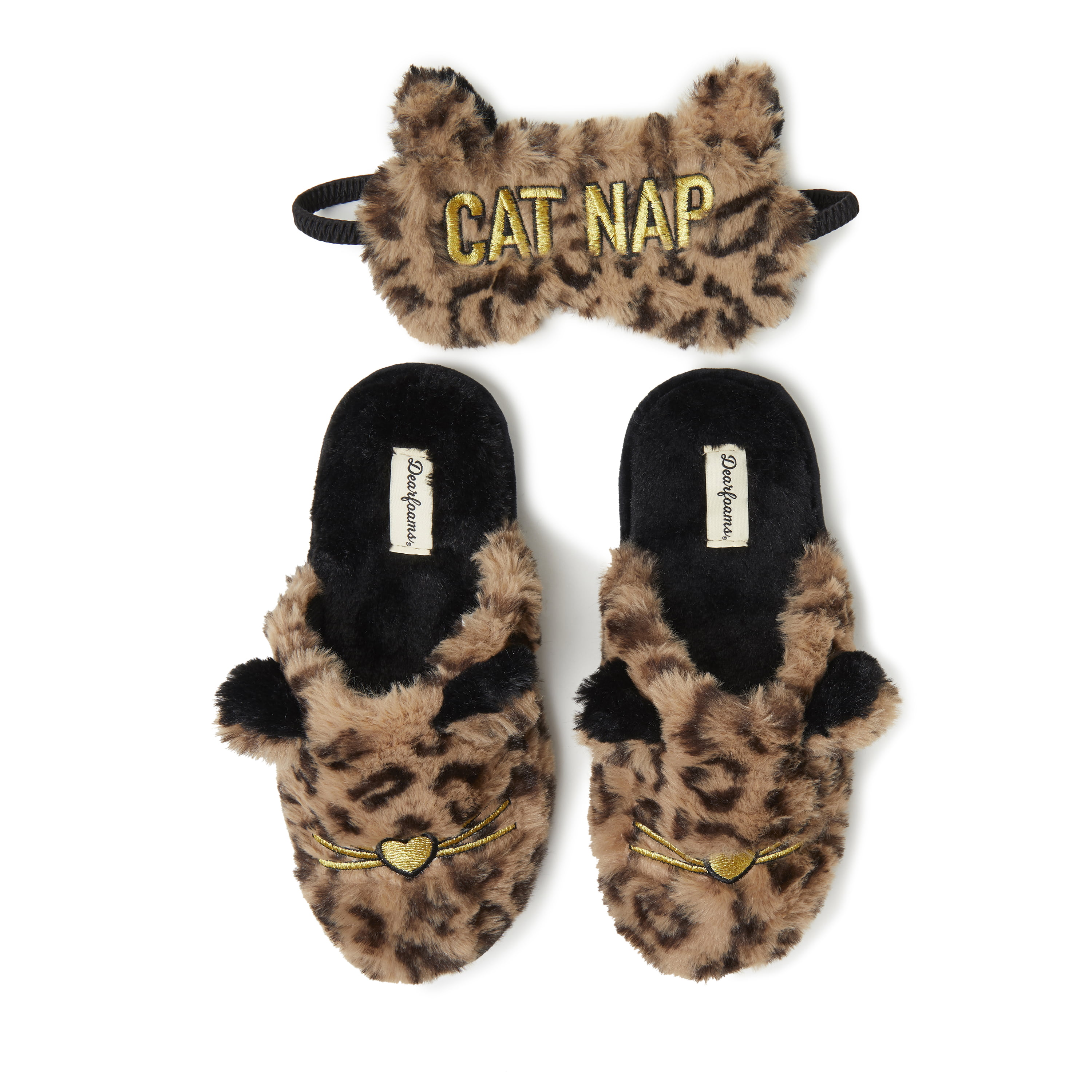 dearfoam cat nap slippers