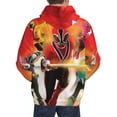 thumbnail image 6 of Power Rangers Mens Active Sweatshirts Cozy Hoodie 3d Graphic Sweater Casual Winter Clothes Tops Coat Medium, 6 of 7