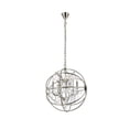 thumbnail image 6 of Elegant Lighting Geneva 20" 5 Light Royal Crystal Pendant Lamp, 6 of 10