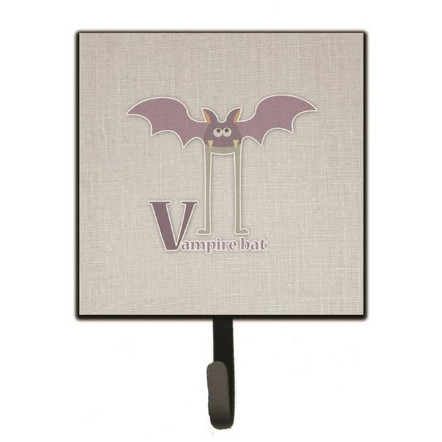 Carolines Treasures BB5747SH4 Alphabet V For Vampire Bat Leash or Key Holder
