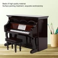 thumbnail image 4 of Miniature Piano, Instrument Ornaments Musical Model, Home Decor Exquisite Craft Office for Home, 4 of 7