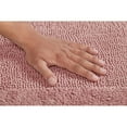 thumbnail image 4 of Better Trends 3 Piece Premium Bathroom Rug Set 100% Cotton Soft Tufted Bath Mat Water absorbent Reversible Bath Rug Perfect for Bathroom, Shower and Bathtub Use, Pink - Edge Collection, 4 of 5