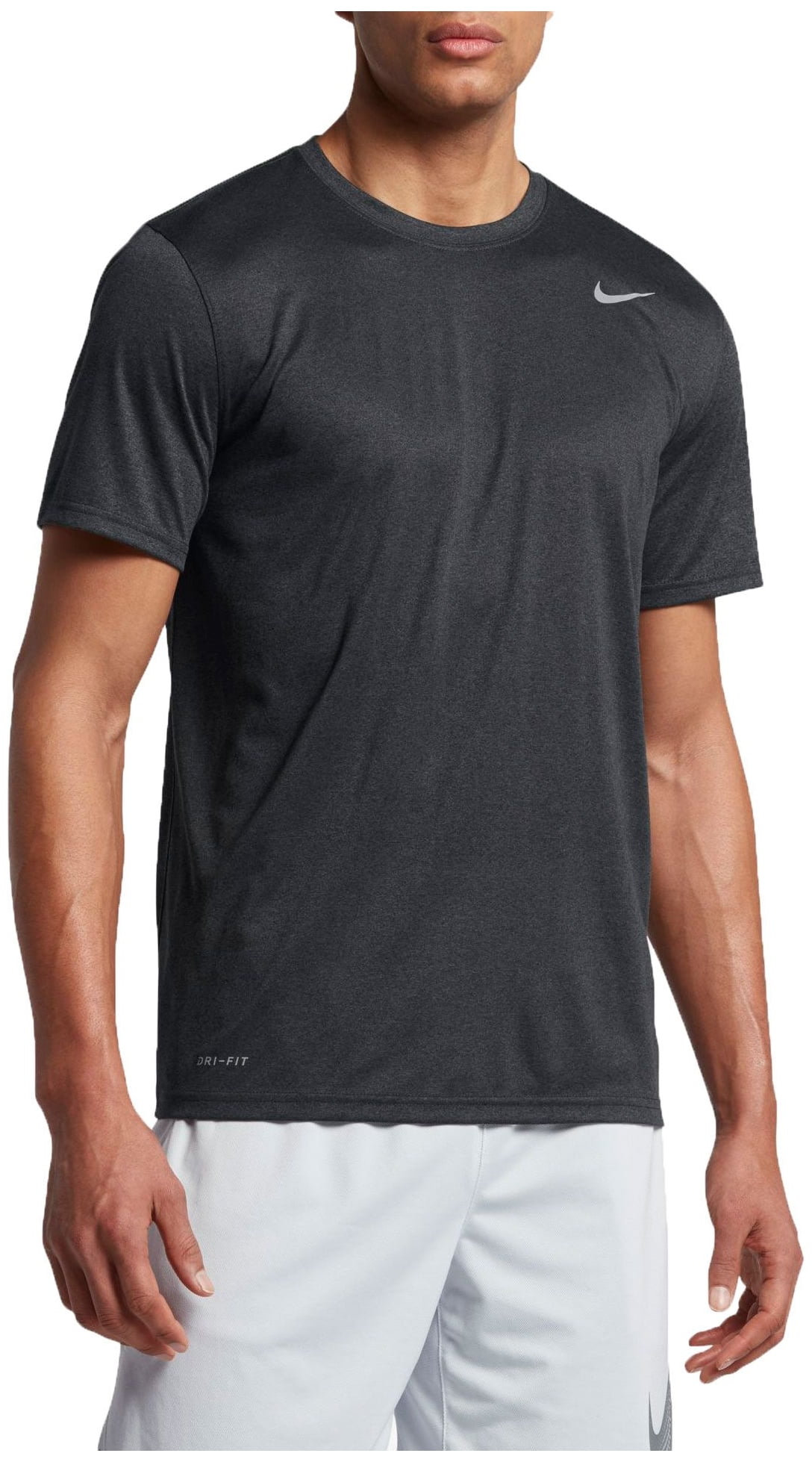 Nike Men's Legend 2.0 T-Shirt - Black/Carbon Heather - Size S - Walmart.com