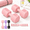 Pink-10lb Each (20 lbs Total), variant on Adjustable Dumbbell Set of 2, Black, 10lb Each (20 lbs Total)