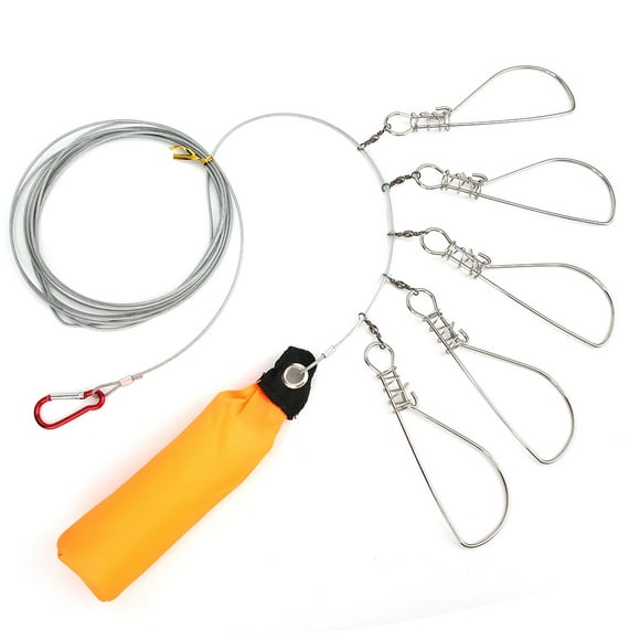 Stainless Steel Fish Lock, Stainless Steel Fish Stringer, 1 PCS Lake Sea Fishing For Pool Wild Fishing