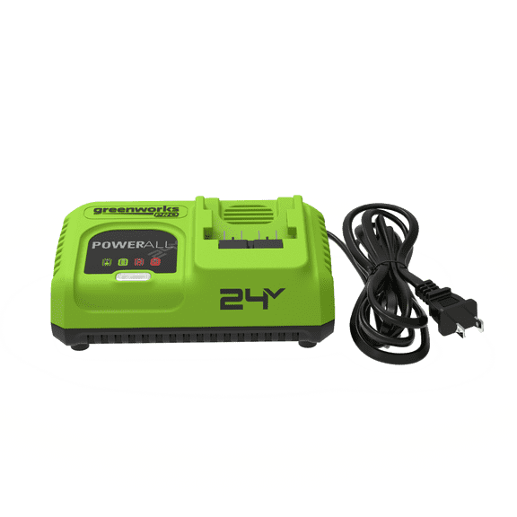 Greenworks Pro 24V 200W Ultra Fast Battery Charger, PowerAll, CA208UAA1