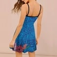 thumbnail image 2 of Women's Halter Dress Polynesian Vintage Beach Dress Puffy Train 2024 New Tribal Design Dress, 2 of 5