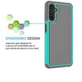 thumbnail image 2 of Galaxy A13 5G Case, Samsung A13 5G Sturdy Case, [Tmajor] Galaxy A13 (6.5 INCH) Shock Absorbing Cases [Turquoise/Grey] Hybrid Bumper Cute Defender Rugged Cover Plastic Outer & Rubber Silicone Inner, 2 of 8
