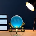 thumbnail image 5 of OUSITAID 40mm Crystal Ball With Golden Flower Stand Combination Home decoration, 5 of 5