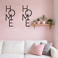 thumbnail image 2 of Decoración de pared de madera para el hogar, estilo rústico de granja, letras huecas, arte de pared para el hogar, dormitorio, sala de estar, cocina, letrero decorativo de pared, 2 of 7