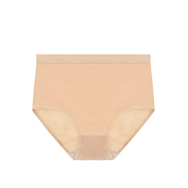 Plebaso Womens Underwear High Waist Soft Ladies Cotton Panties Stretch Full Coverage Comfortable Briefs
