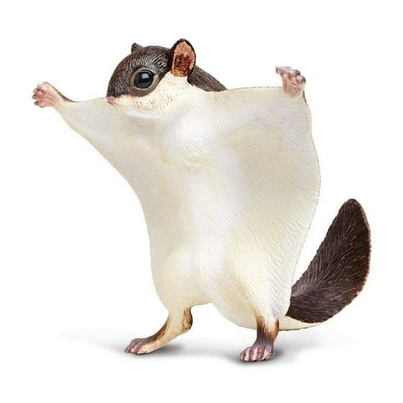 Safari Ltd. Flying Squirrel Figurine - Lifelike 6.5" Model Figure - Educational Toy for Boys, Girls, and Kids Ages 18 months 