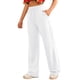 thumbnail image 2 of WILLBEST Pantalones Casuales para Mujer, con Bolsillos Inclinados, Pierna Ancha, Cómodos Pantalones Deportivos de Cintura Alta, Ropa Deportiva Versátil para Yoga con Bolsillos Mediana, 2 of 8
