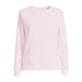 thumbnail image 5 of Athletic Works Women's Fleece Crewneck Sweatshirt, Sizes XS-XXXL, 5 of 5