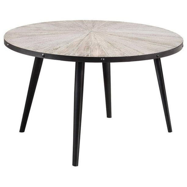 Best Master Furniture Dx800 Round Dining Table 44 Weathered Grey Com Best Master Furniture Dx800 Round, Best Master Furniture Weathered Grey Round Dining Table