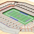 thumbnail image 5 of Florida Gators 17'' x 13'' 5-Layer StadiumViews 3D Wall Art, 5 of 5