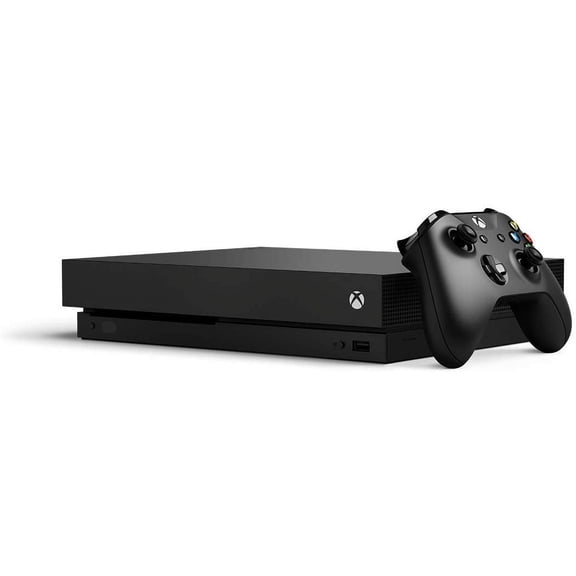 Pre-Owned Restored Microsoft Xbox One X 1TB, 4K Ultra HD Gaming Console, Black