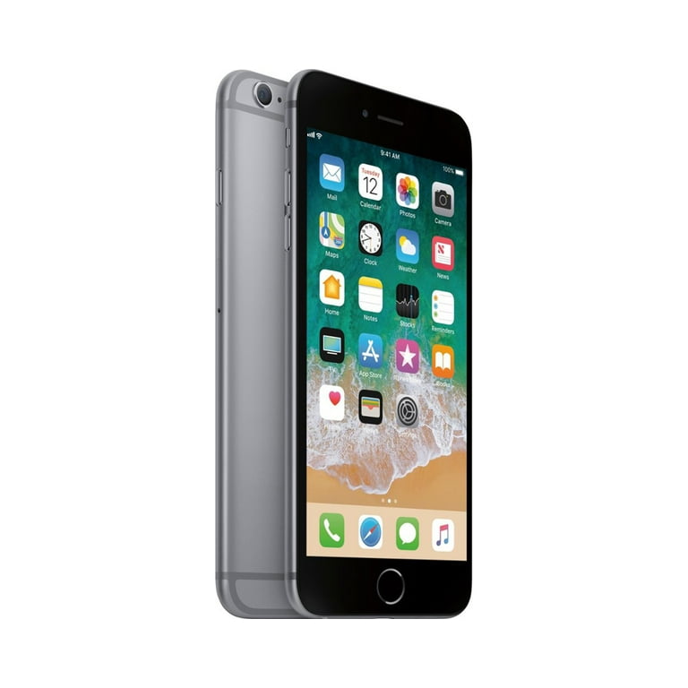 スマートフォン本体 iPhone 6 Space Gray 256 GB au Restored Apple iPhone 6 64GB, Space Gray - Unlocked GSM