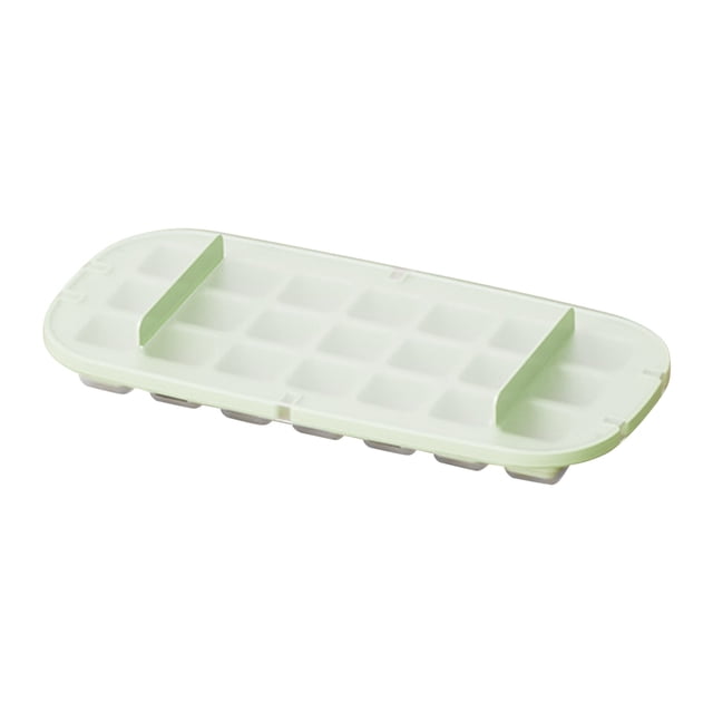 Molde de Cubo de Hielo 2025 Nuevo Fabricante de Hielo, Caja de Hielo de Molde de Cubo de Hielo de 6 Agujeros, Pequeña Nevera Doméstica con Compartimento de Hielo de Tapa Y Compartimento de Hielo de Fá