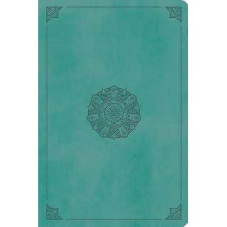 ESV Value Compact Bible (Trutone, Turquoise, Emblem (Best Esv Study Bible 2019)