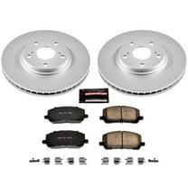 PowerStop Front Geomet Coated Brake Rotor and Pad Kit Fits: TOYOTA Select Models CRK1137