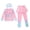 Light Pink2, variant on Gunia Swimsuits For Girls Long Sleeve Two Piece Rash Guard Top With Swim Skirt Bottoms Sun Upf 50 Toddler Kids Bathing Suits Swimwear For Beach Pool 3-10 Years