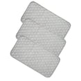 thumbnail image 2 of Almohadillas para PañAles de Acolchadas de Bambú, MáS Gruesas, Resistentes Al Agua, para Cambiador, 3 Unidades, Gris, 2 of 5