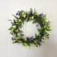 thumbnail image 3 of # simulación de flores silvestres, corona de margaritas, dintel de puerta, tapices de pared, decoración de boda de Acción de Gracias de Navidad, 3 of 14