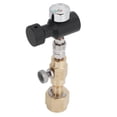 thumbnail image 1 of Co2 Adapter Co2 Refill Connector CO2 Cylinder Refill Adapter Brass Connector CGA320 With Release Valve ASA 1500PSI Pressure Gauge, 1 of 8