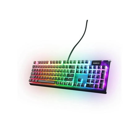 SteelSeries - PRISMCAPS – Universal Double Shot PBT Keycaps - Black