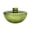 Green, variant on deevoka Glass Flower Vase Creative Design Hydroponic Vase for Bedroom Balcony Office Blue