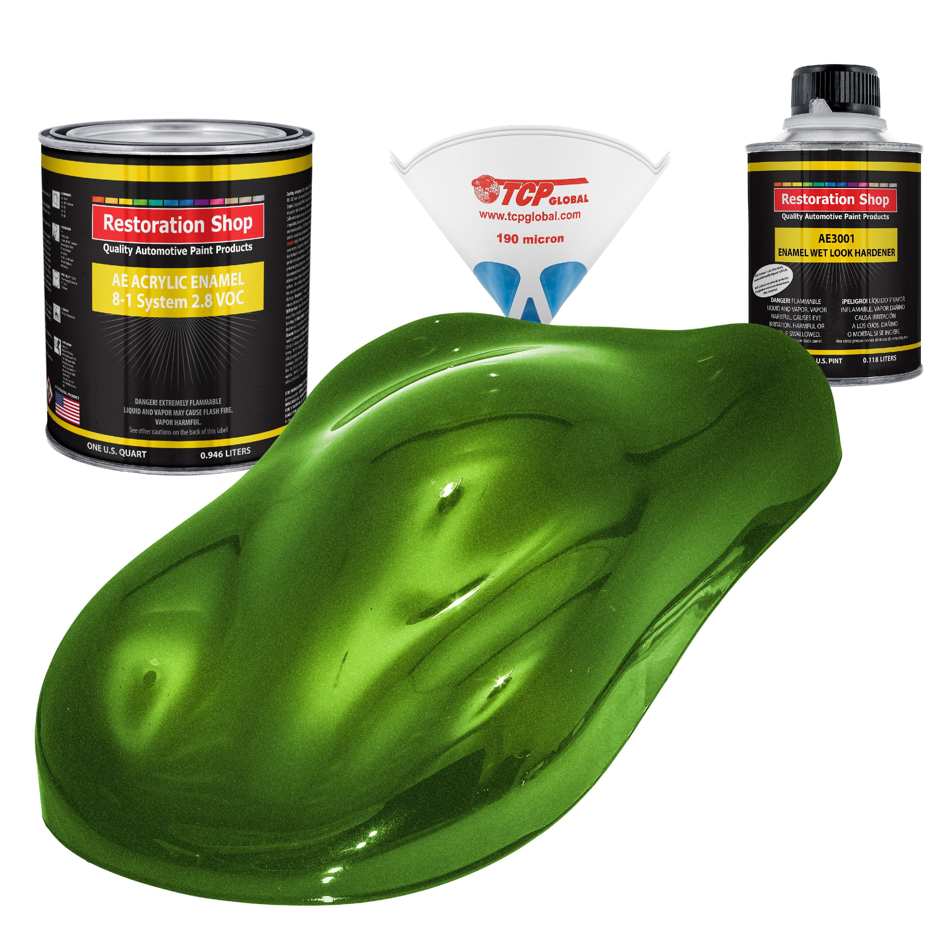 Synergy Green Metallic Quart Kit Single Stage ACRYLIC ENAMEL Auto Paint