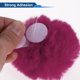 thumbnail image 5 of Accesorios de Casco de Motocicleta Decoración Orejas de Oso Redondas para Cascos de Motocicleta Bicicleta Esquí Rosa Rojo Pegatina 1 Juego, 5 of 6