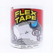 Waterproof FLEX TAPE 4" X 5' Flexible Sealing Adhesive (Clear) Special Waterproof Tape Super Adhesive Tape Repair Leakage Supply Band Flex