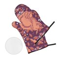 thumbnail image 3 of XMXT Waterproof Oven Mitts and Pot Holders Sets, Cute Goldfish Pattern Sets Kitchen Cooking Heat Resistant, 4 Pcs, 3 of 8