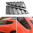 thumbnail image 2 of Cubierta de Rejilla de Ventana Lateral Zulema 1/4 para 2015-2017 Negro Zulema Moldura de persianas de ventana lateral, 2 of 8