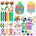 thumbnail image 1 of SUNSIOM Sensory Fidget Toys Set, 50Pcs Colorful Anxiety Stress Relief Toys, 1 of 5