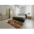 thumbnail image 5 of Ahgly Company Machine Washable Indoor Rectangle Transitional Saffron Red Area Rugs, 2' x 5', 5 of 7