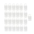 thumbnail image 2 of 25 bolsas regalo transparentes con asas, bolsas mano, decoración del hogar, decorativas PVC, artículos para fiestas, para eventos 13 cm, 2 of 8
